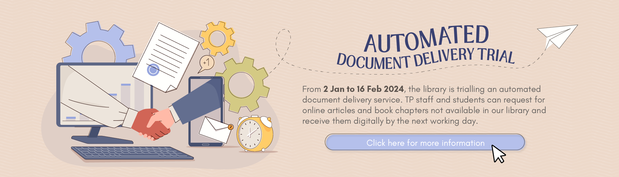 Automated Document Delivery Trial